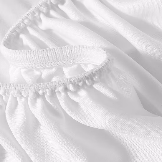 Protector acolchado de bambú al por mayor del colchón de cuna del pesebre de la cubierta del cojín del trazador de líneas de la prenda impermeable del bebé de la colcha