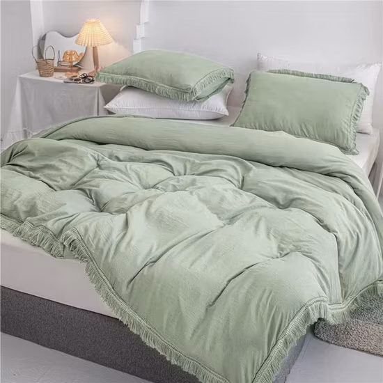 Edredón 100% blanco con mejores ventas de la pluma del pato del edredón del hotel de la tela de algodón