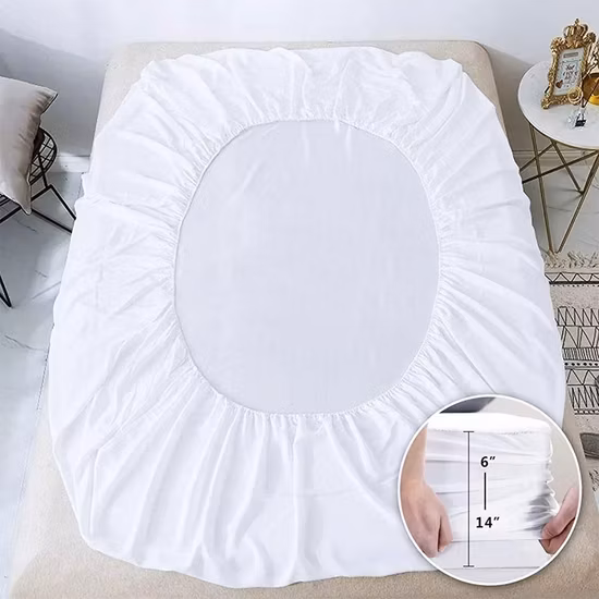 Descuento Protectores impermeables hipoalergénicos de algodón para bebés, Funda para colchón