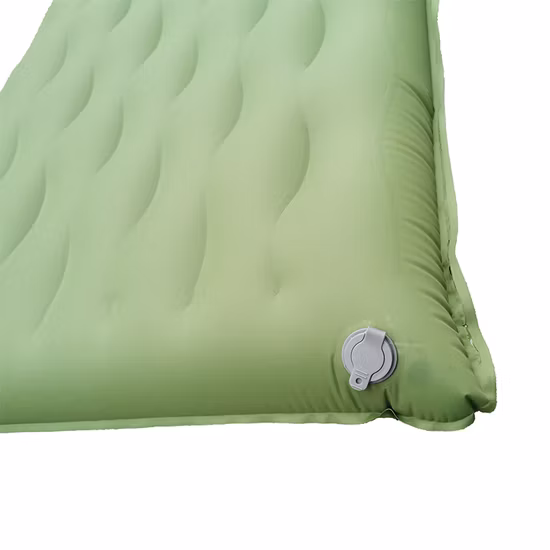 Colchón de aire plegable y ligero de alta calidad, colchoneta inflable para dormir para acampar y hacer mochileros